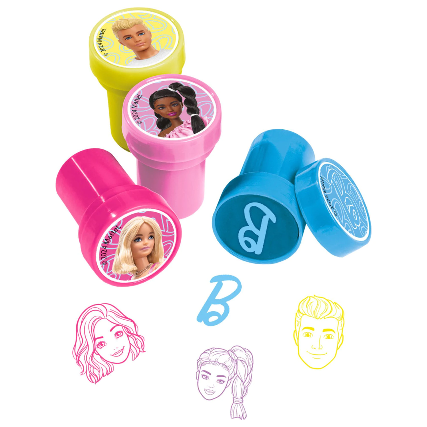 Barbie Malibu Stempel Set 12-teilig Produktfoto