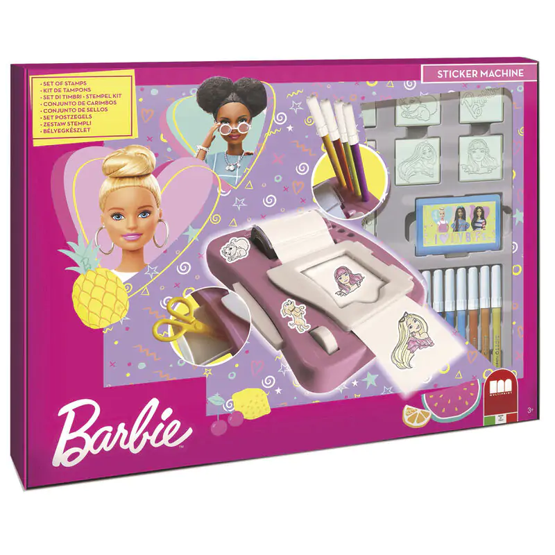 Barbie Aufkleber Maschine termékfotó
