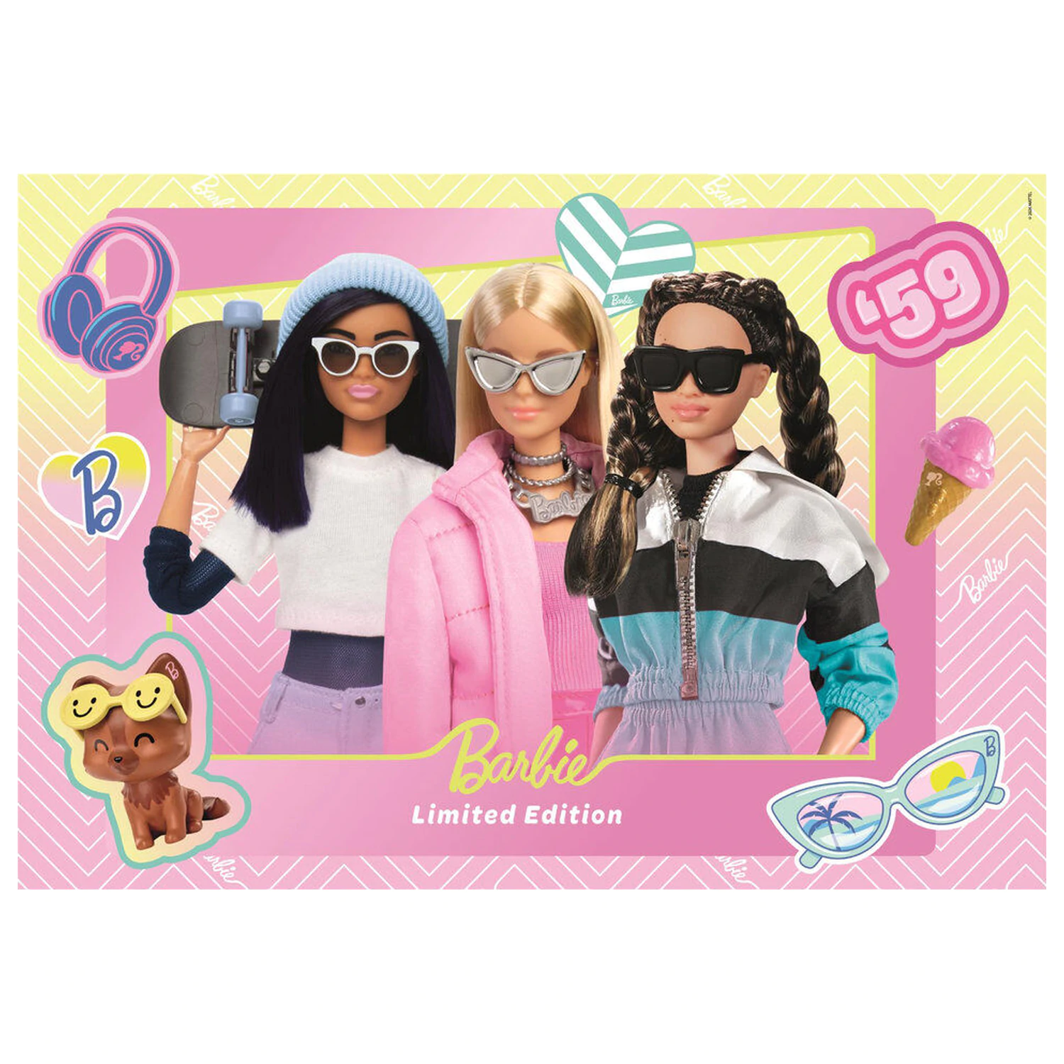 Barbie Maxi Puzzle 104 Teile Produktfoto