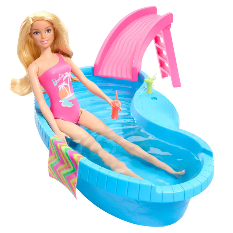 Barbie Summer Pool und Puppe termékfotó