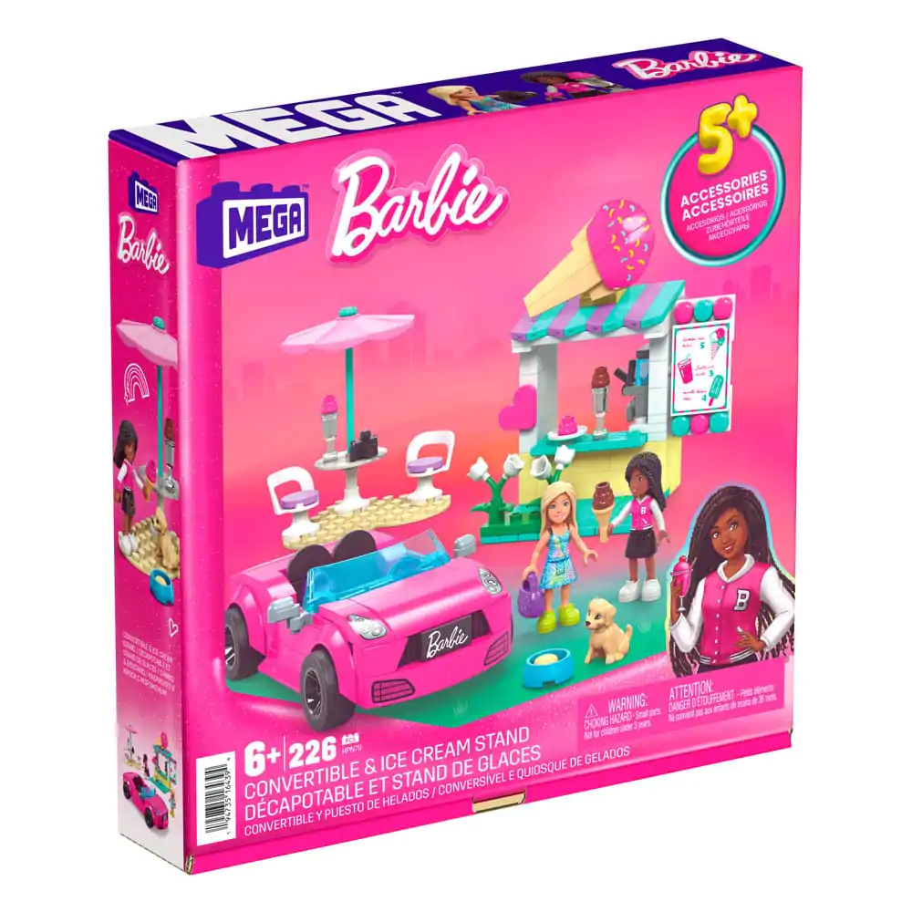 Barbie MEGA Bauset Cabrio &amp; Eisstand Produktfoto