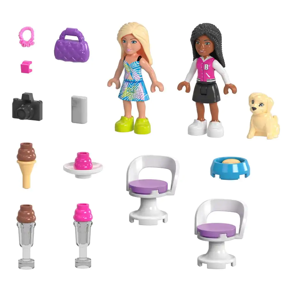 Barbie MEGA Bauset Cabrio &amp; Eisstand Produktfoto