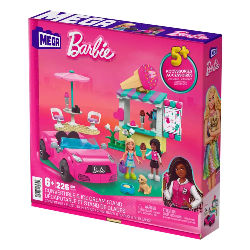 Barbie MEGA Bauset Cabrio &amp; Eisstand Produktfoto