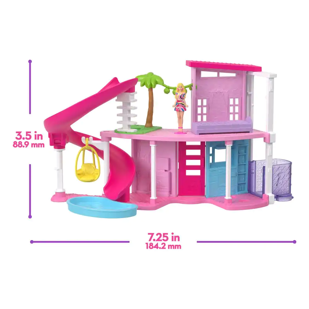Barbie Mini BarbieLand Puppe und Traumvilla 4 cm Produktfoto