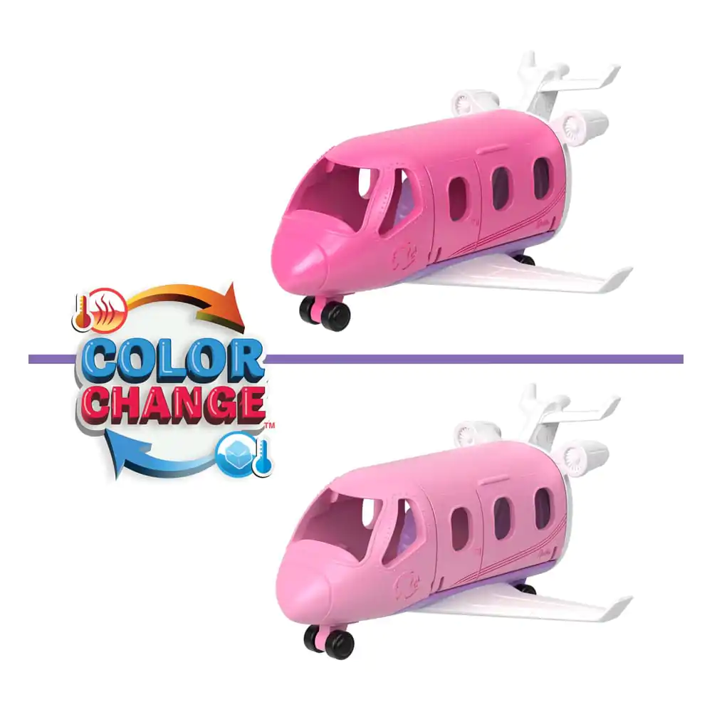 Barbie Mini BarbieLand Puppe und Fahrzeug Traumflugzeug 4 cm Produktfoto