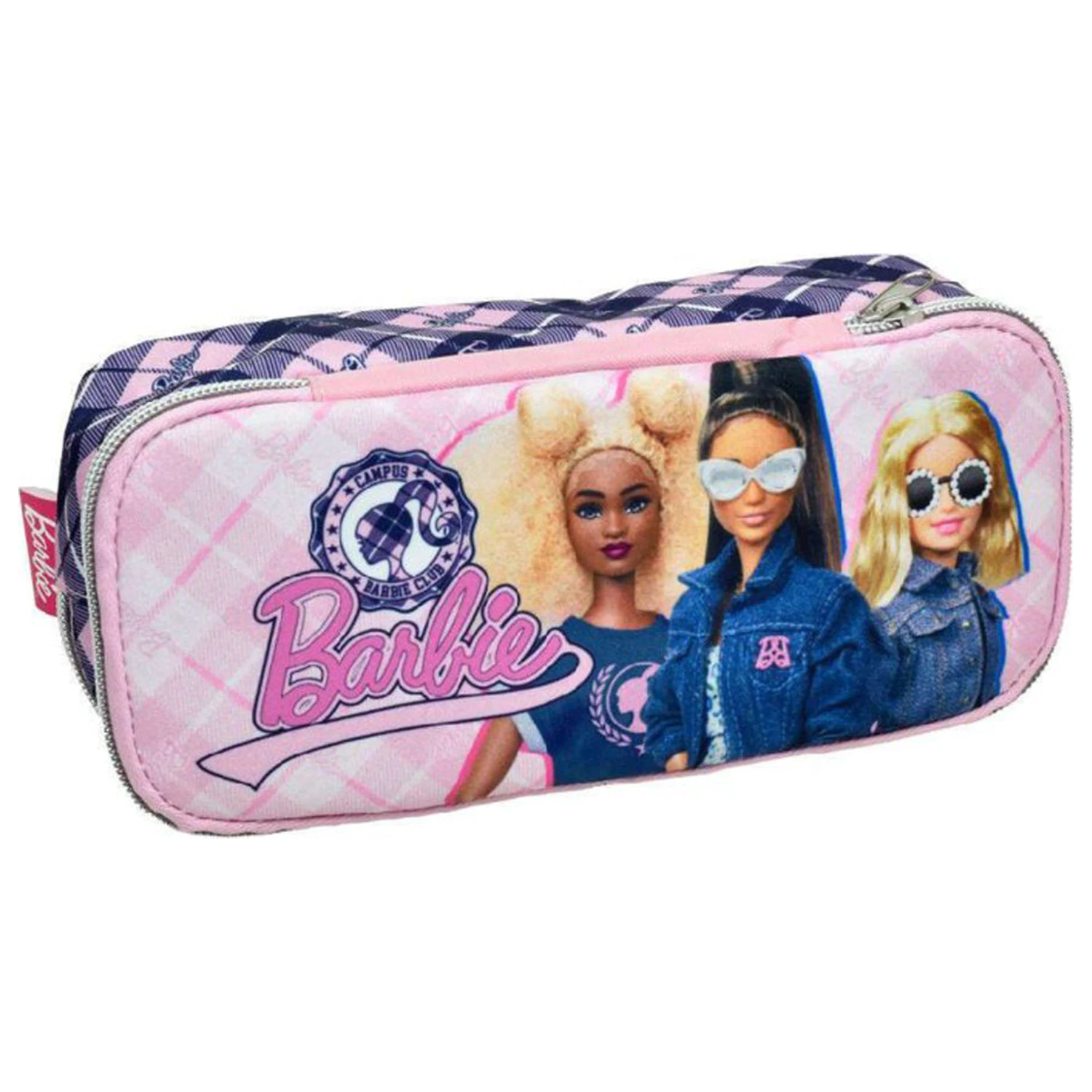 Barbie Fashion 2 Fächer Federmäppchen 26 cm Produktfoto