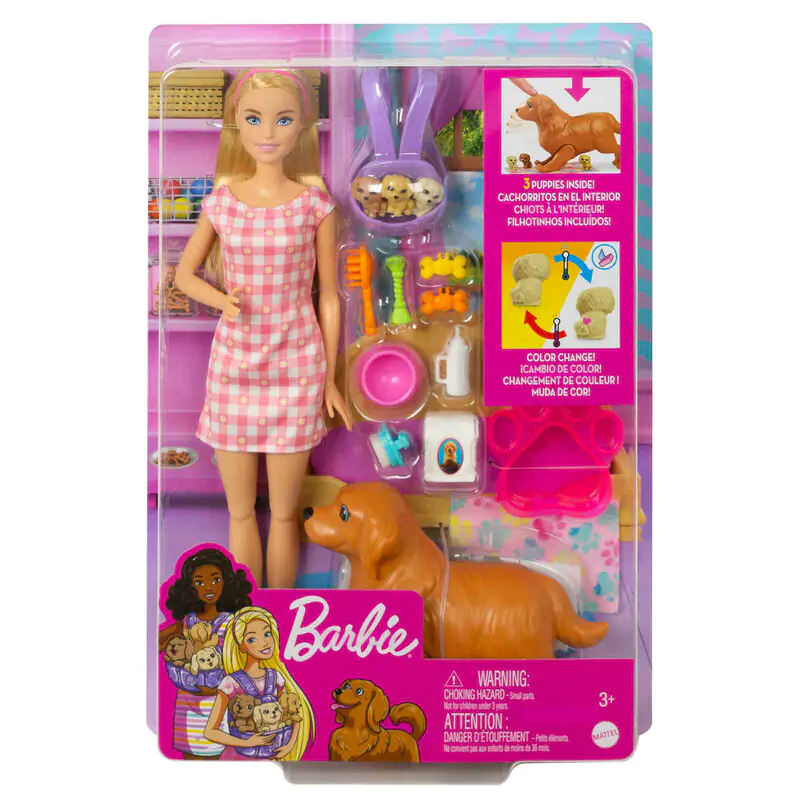 Barbie Newborn Pups Puppe termékfotó