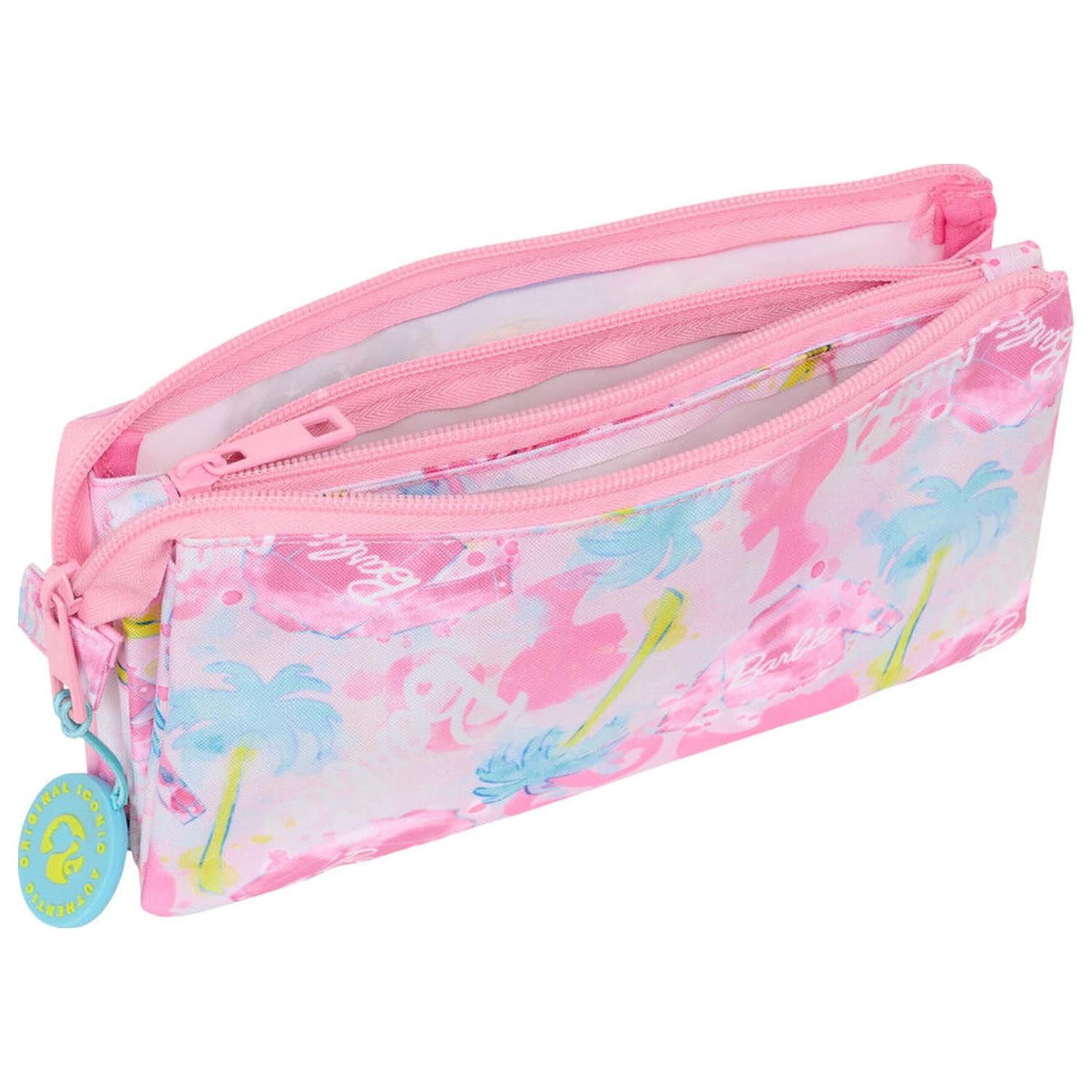 Barbie Painterly dreifaches Federmäppchen Produktfoto