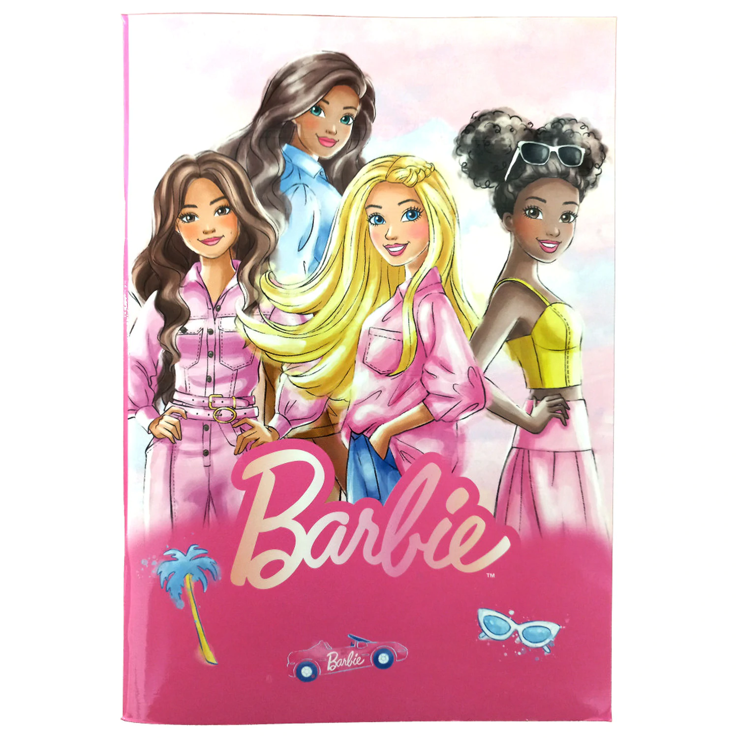 Barbie Paints B/5 liniertes Notizbuch, 40 Seiten Produktfoto