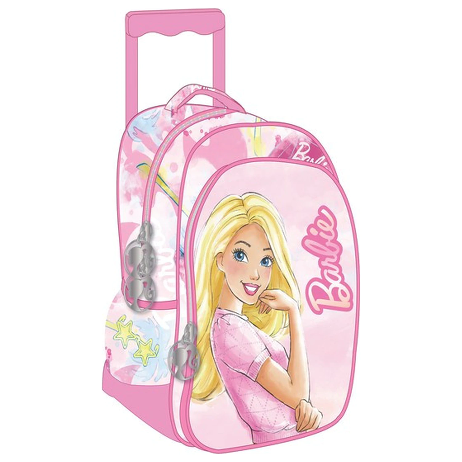 Barbie Paints Rolling Vorschule Rucksack, Tasche 30 cm Produktfoto