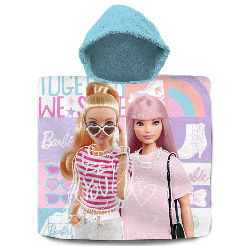 Barbie Baumwolle Poncho Handtuch termékfotó