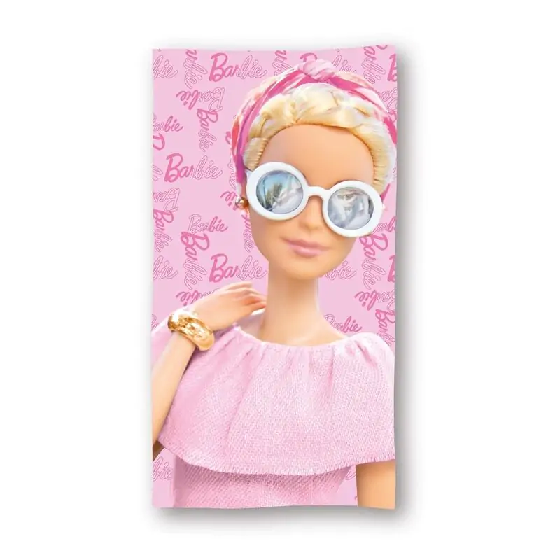 Barbie Baumwolle Strandtuch Produktfoto