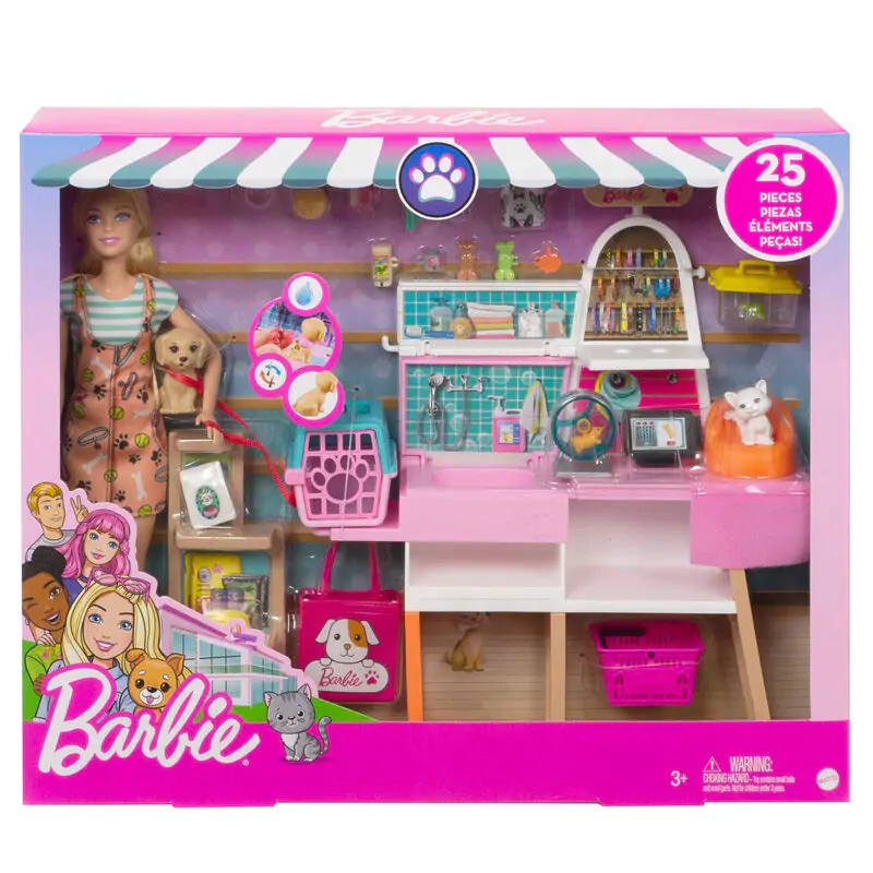 Barbie Pet Supply Store und Puppe termékfotó