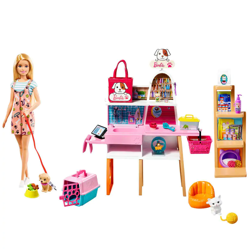 Barbie Pet Supply Store und Puppe termékfotó