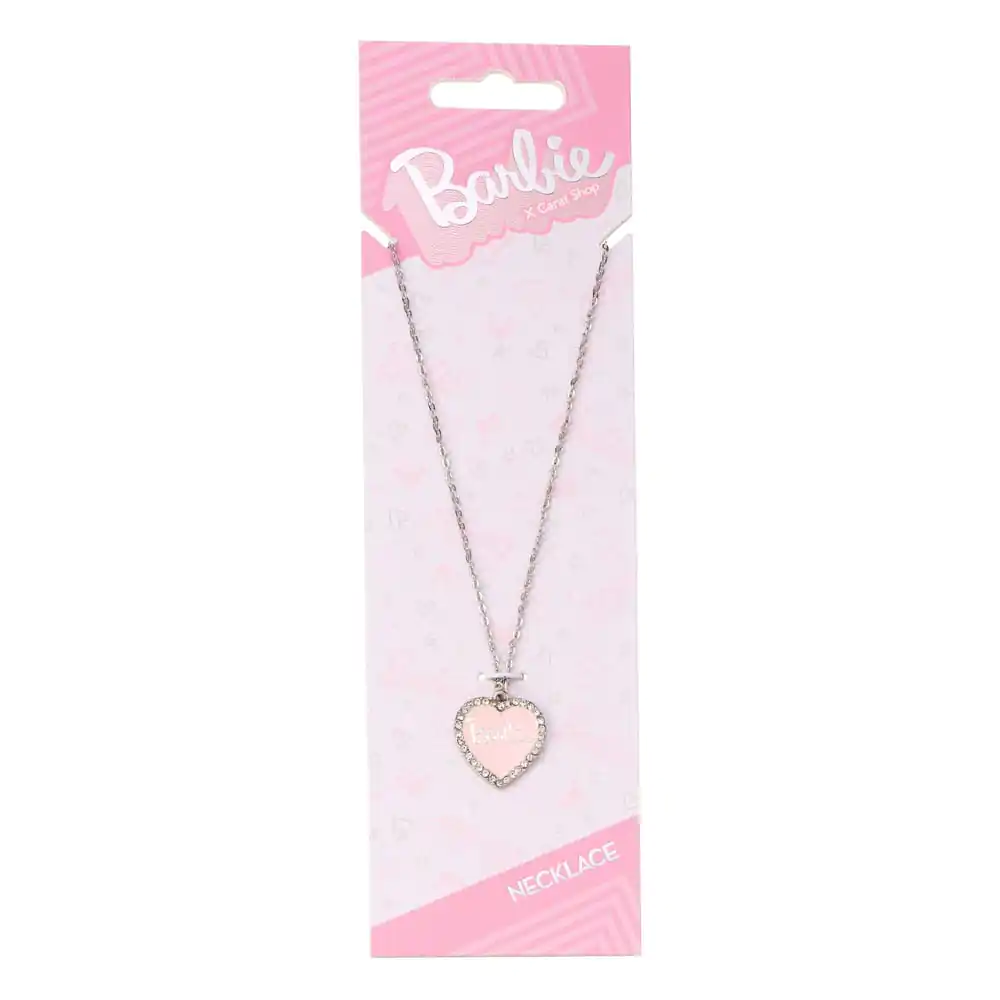 Barbie Halskette & Anhänger Pink Heart Crystal termékfotó