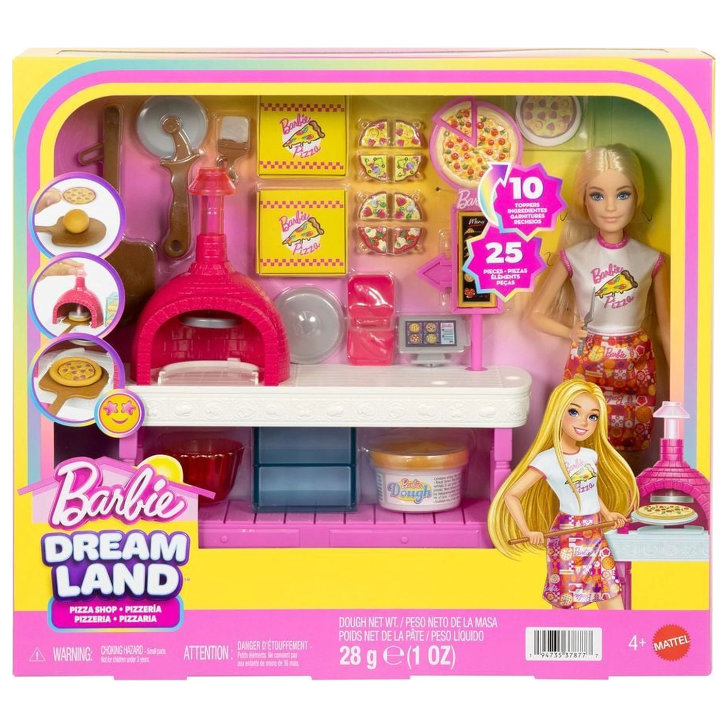Barbie Pizza Chef Puppe Produktfoto