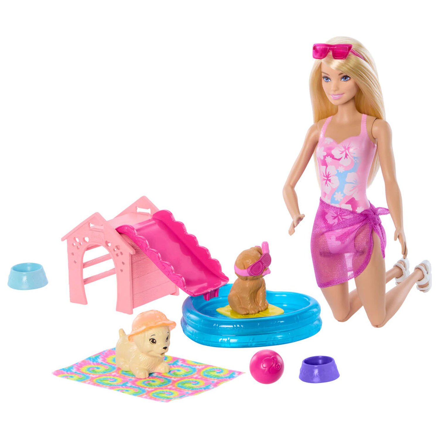 Barbie Puppe Pool Welpen Produktfoto