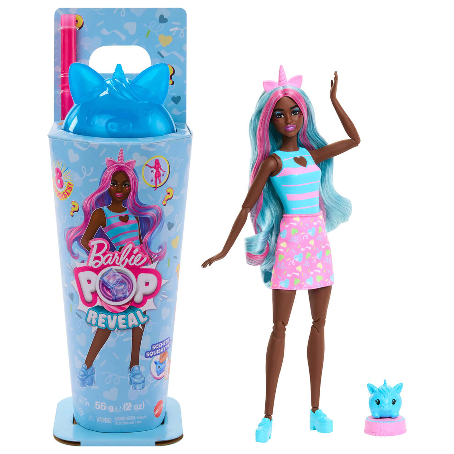 Barbie Pop Reveal Animal Party Puppe Produktfoto