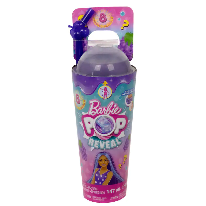 Barbie Pop! Reveal Fruit Series Grapes Puppe Produktfoto