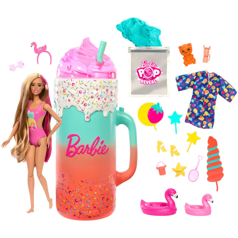 Barbie Pop! Reveal Fruit Series Smothie Tropical Puppe Produktfoto