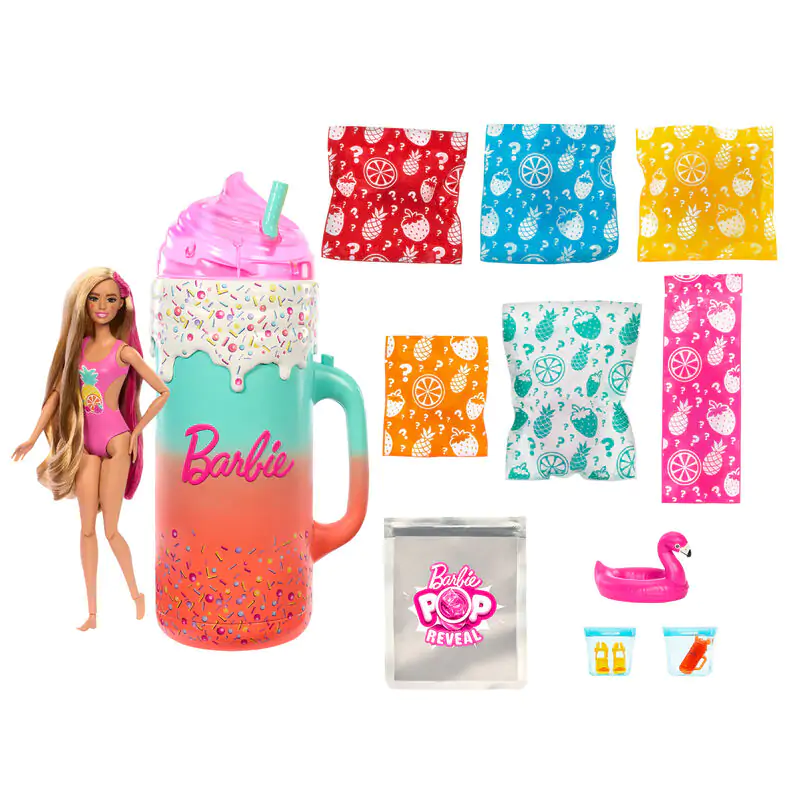 Barbie Pop! Reveal Fruit Series Smothie Tropical Puppe Produktfoto