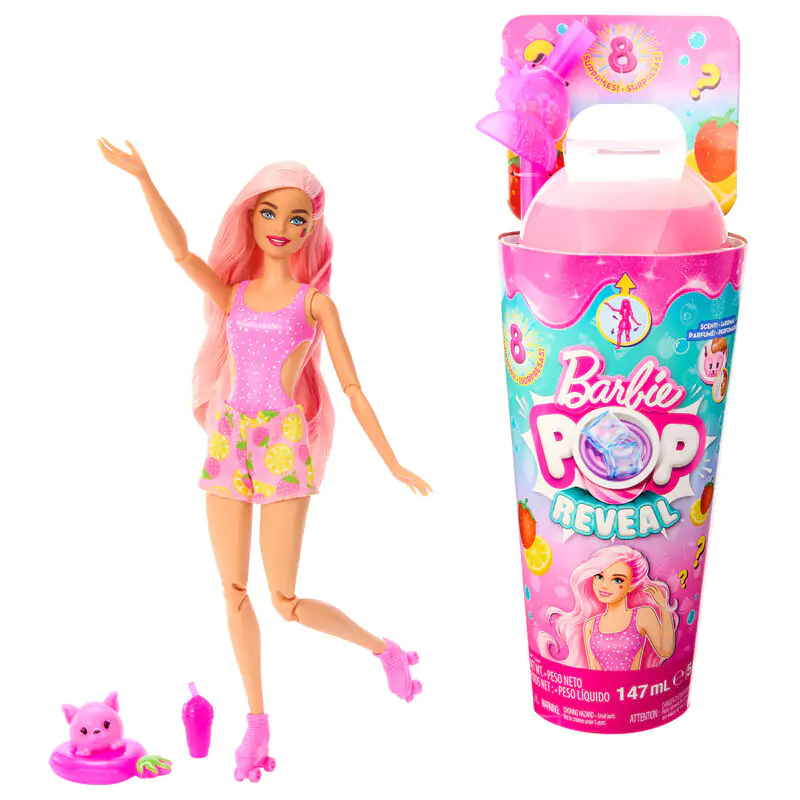 Barbie Pop! Reveal Fruit Series Strawberry Puppe Produktfoto