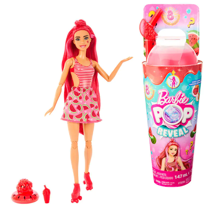 Barbie Pop! Reveal Fruit Series Watermelon Puppe Produktfoto