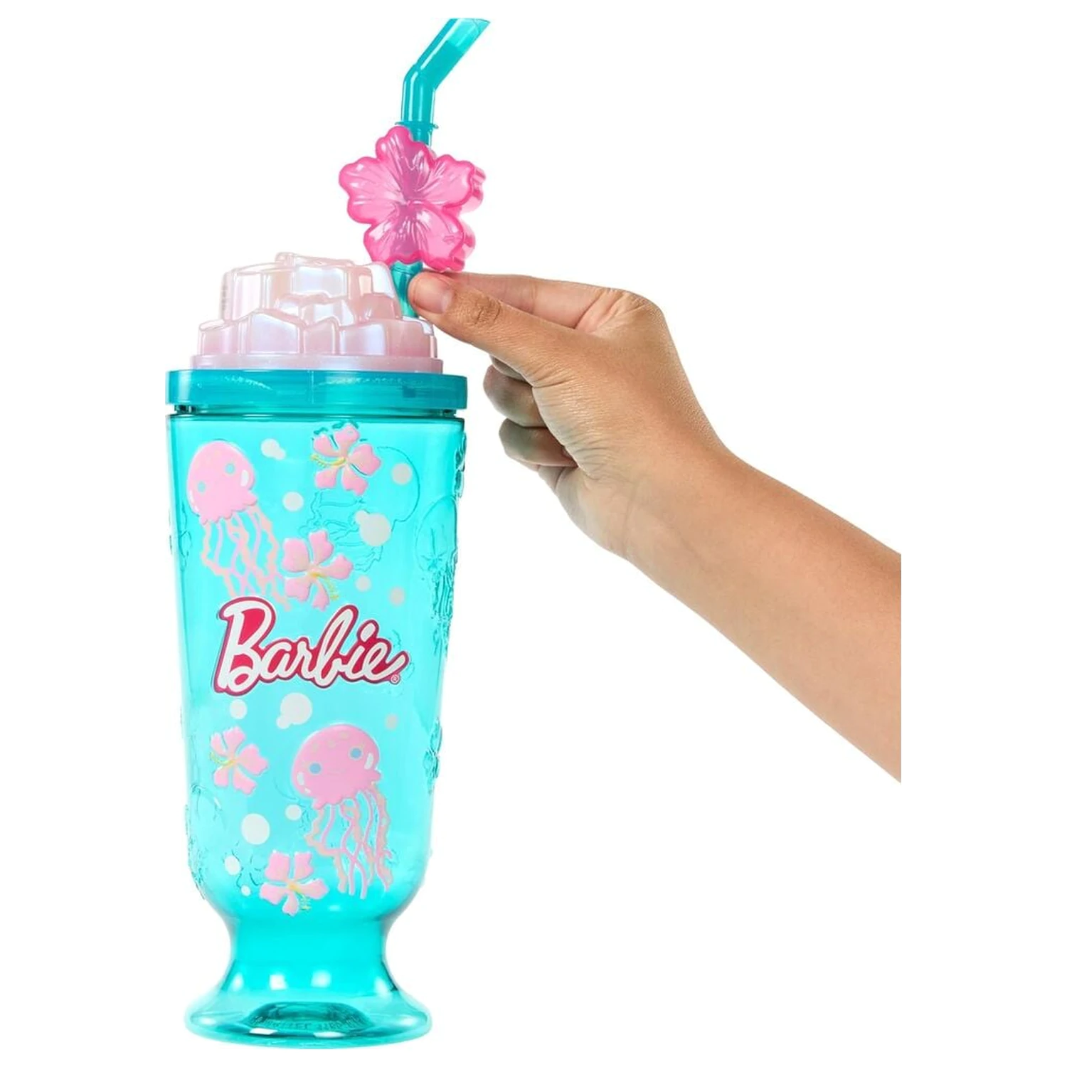 Barbie Pop Reveal Sea Breeze Blue Tasse Puppe Produktfoto