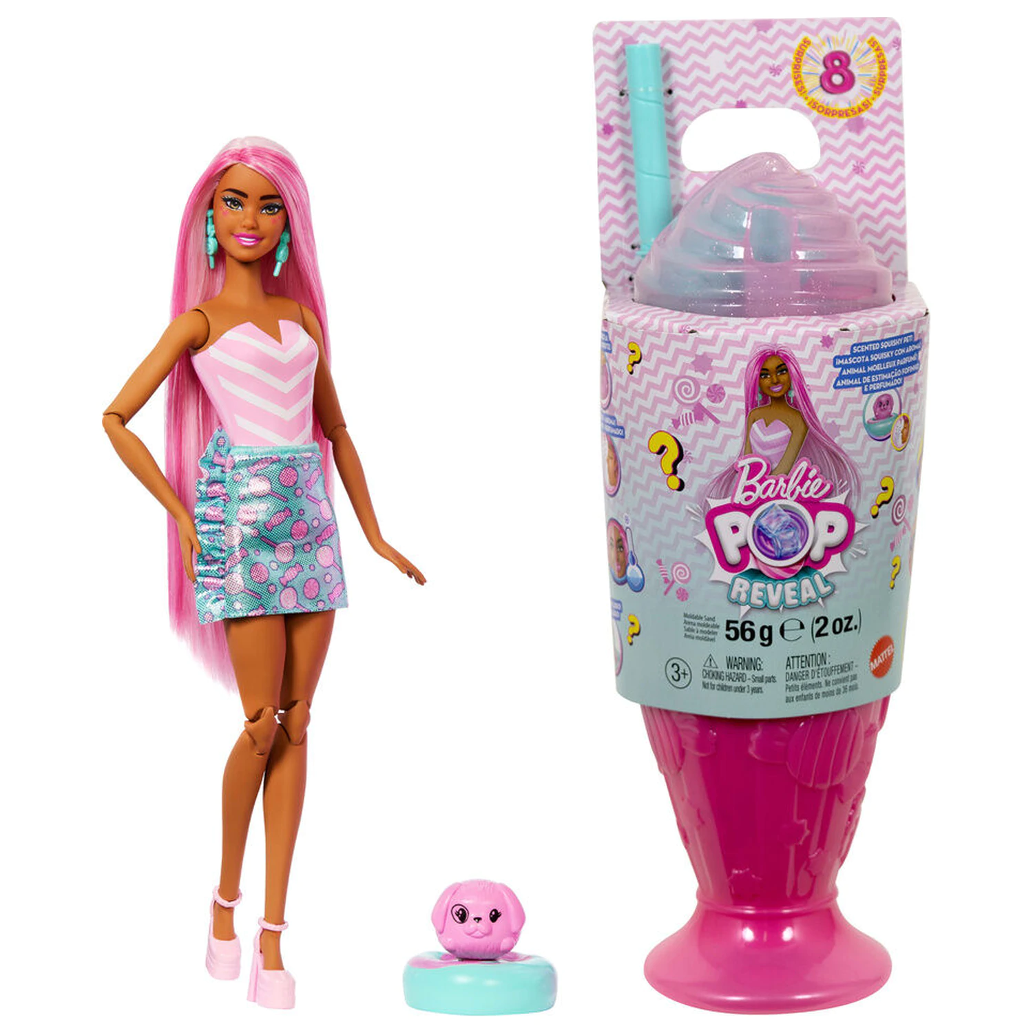 Barbie Pop Reveal Sweets Puppe Produktfoto