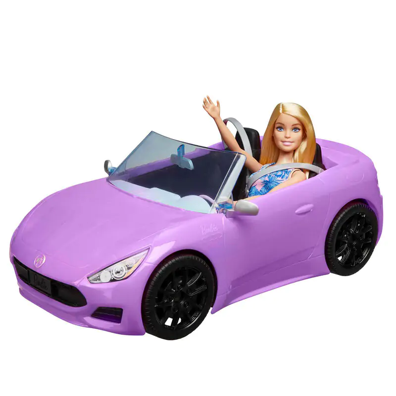 Barbie Purple Convertible und Puppe Produktfoto