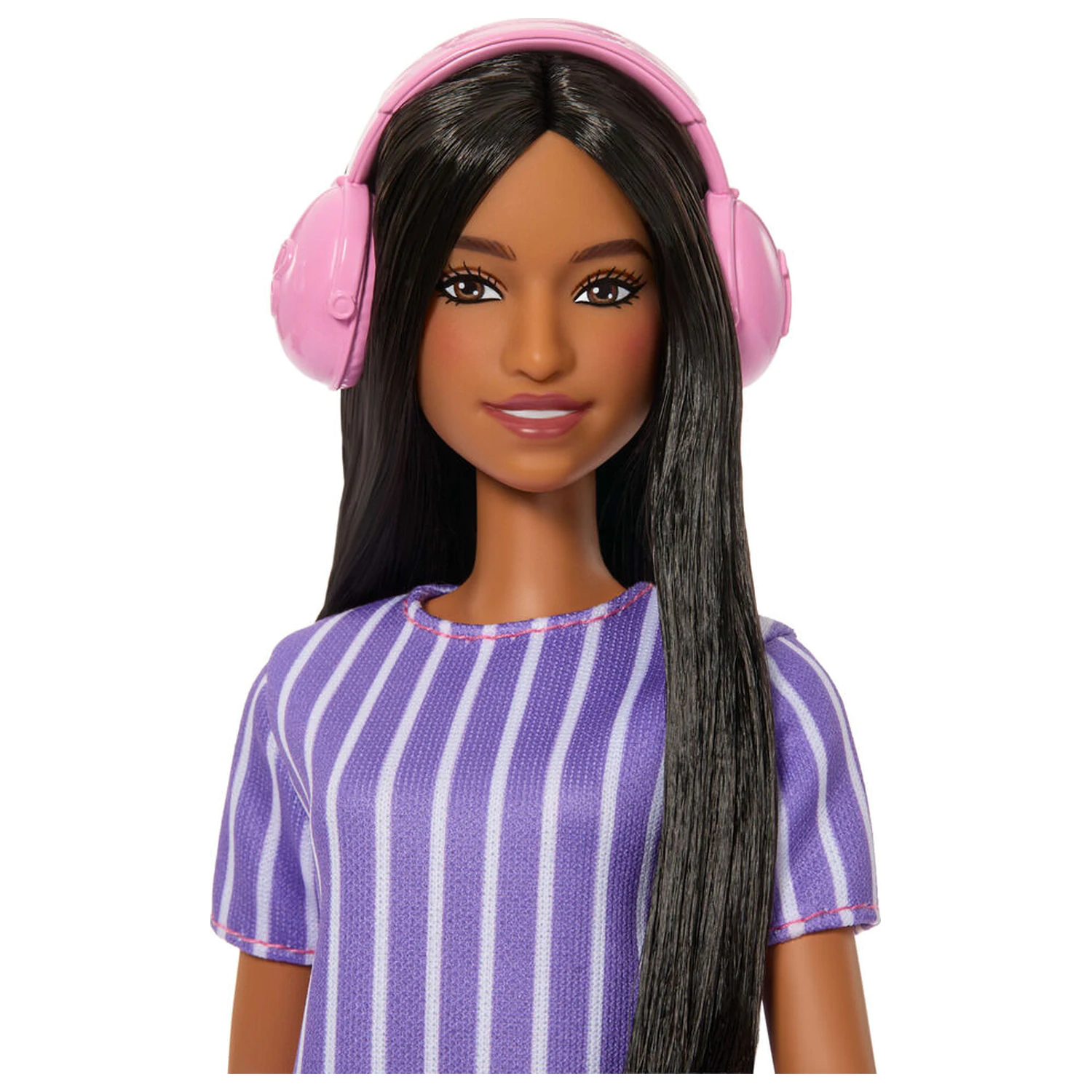Barbie Purple Stripes Puppe Produktfoto