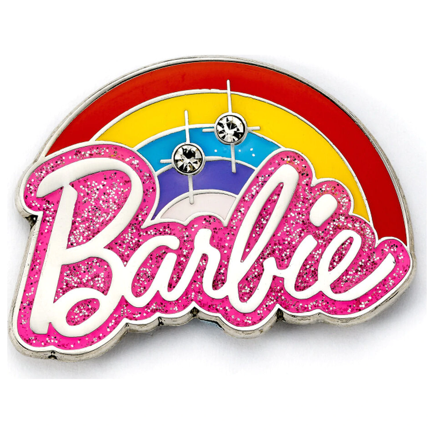 Barbie Rainbow Logo Anstecknadel Produktfoto