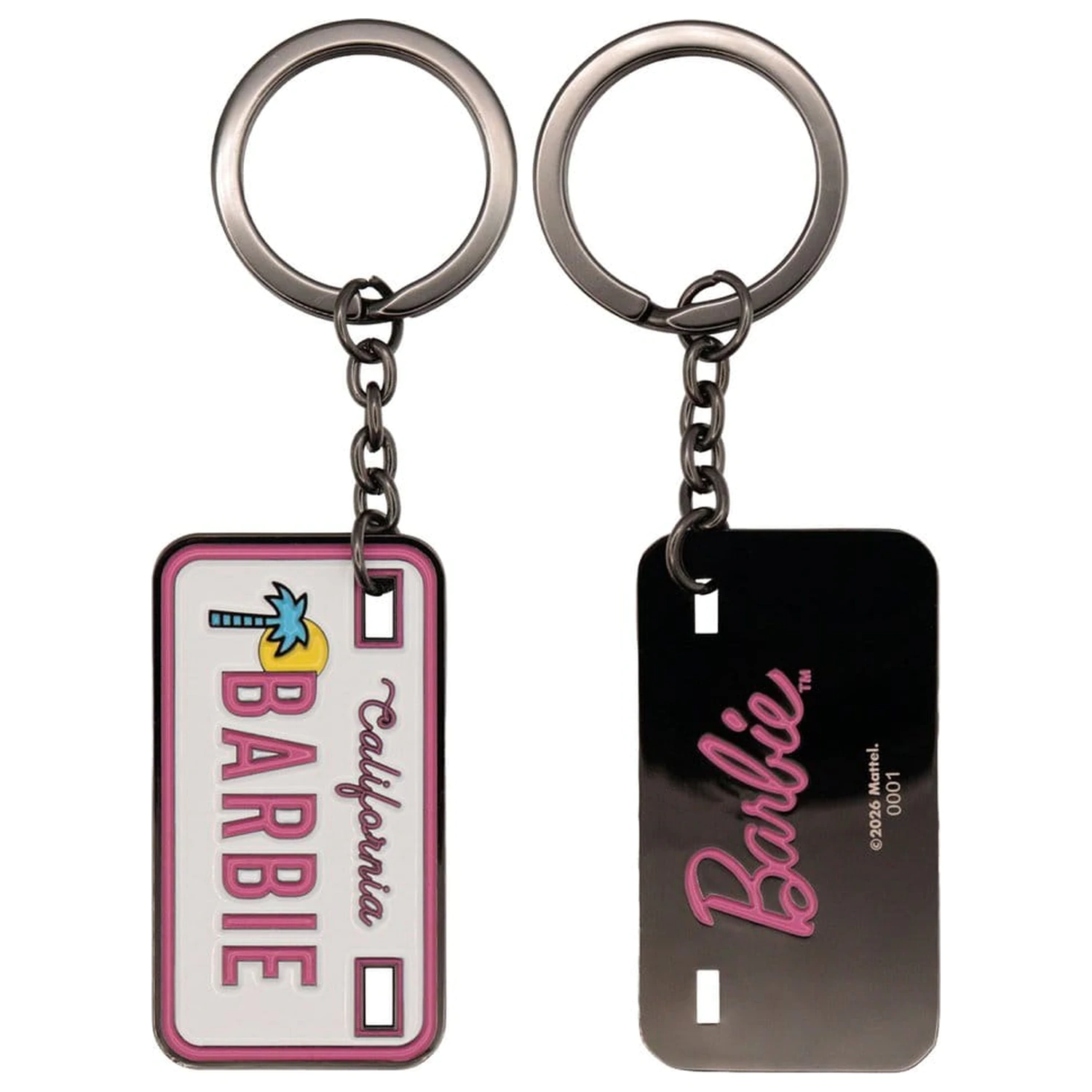 Barbie Nummernschild Schlüsselanhänger Limitierte Auflage Produktfoto