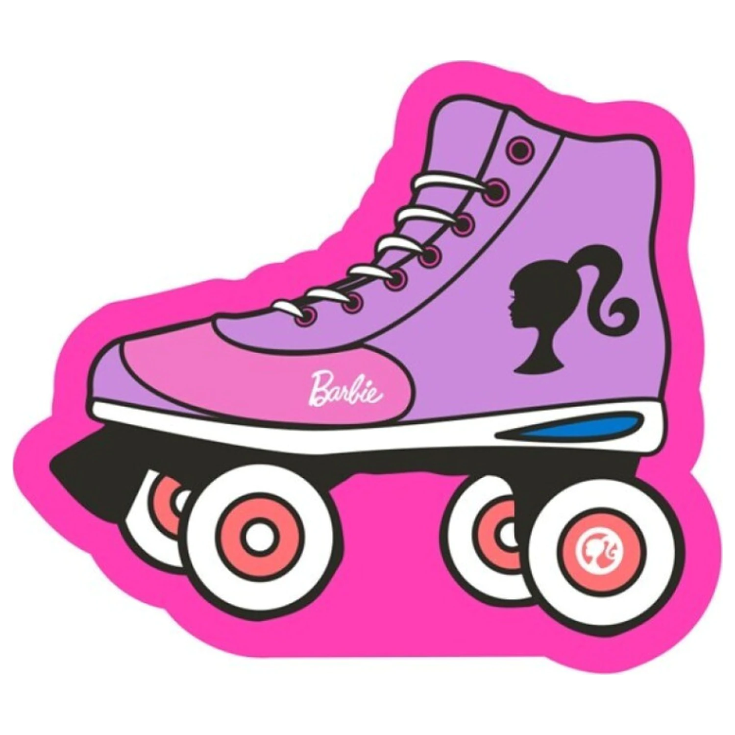 Barbie Roller Skate geformtes Kissen, dekoratives Kissen Produktfoto