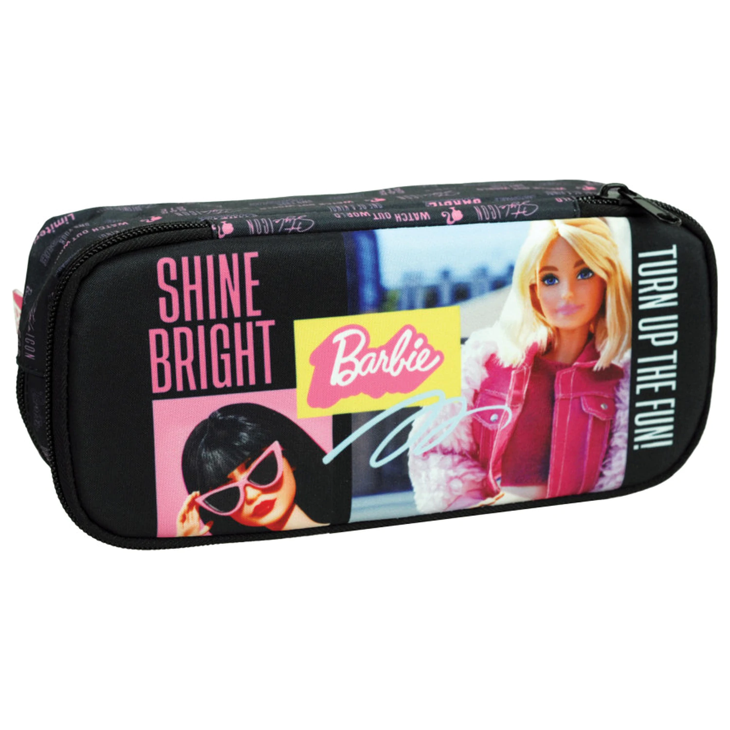 Barbie Shine Bright 2 Fächer Federmäppchen 26 cm Produktfoto