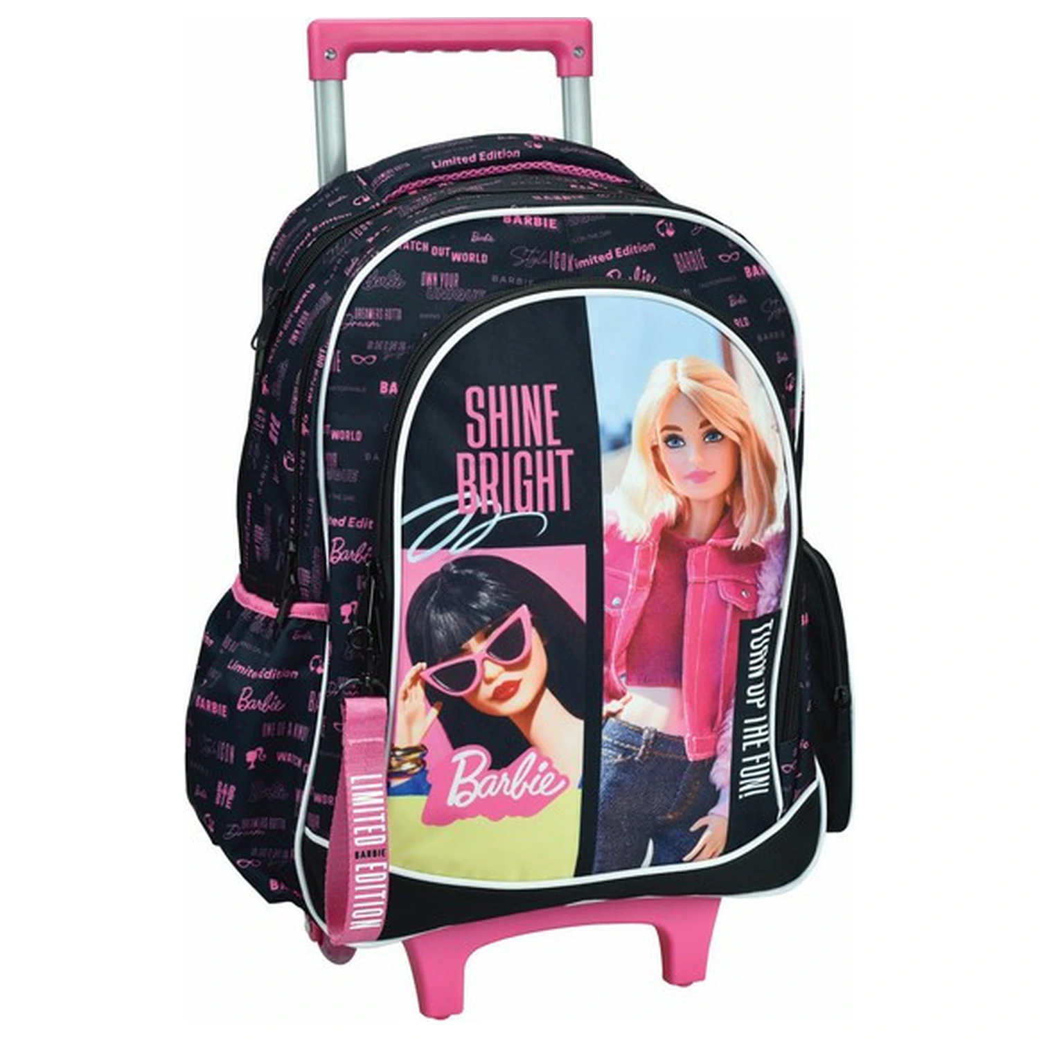 Barbie Shine Bright Rolling Schulranzen, Ranzen 46 cm Produktfoto