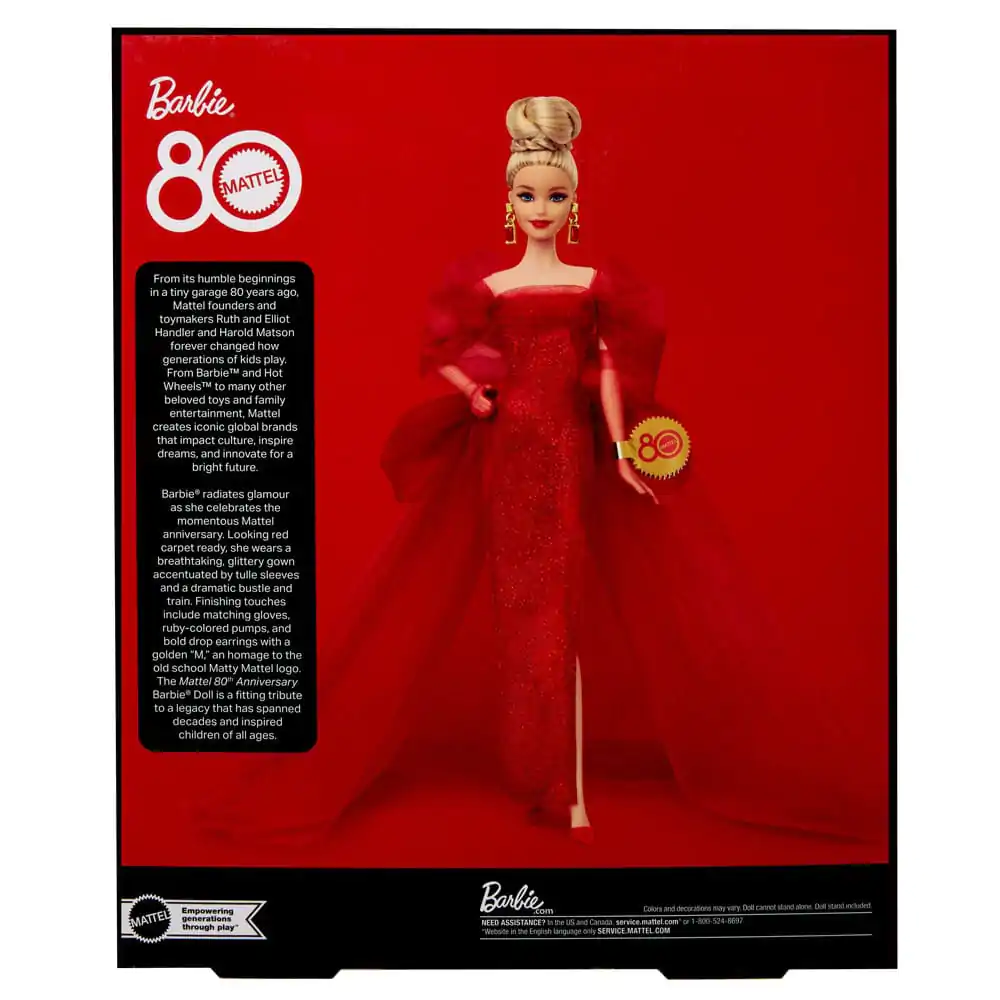 Barbie Signature Puppe 80. Jubiläum Blonde Produktfoto