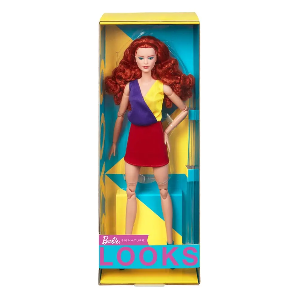 Barbie Signature Barbie Looks Puppe Model #13 Red Hair, Red Skirt Produktfoto