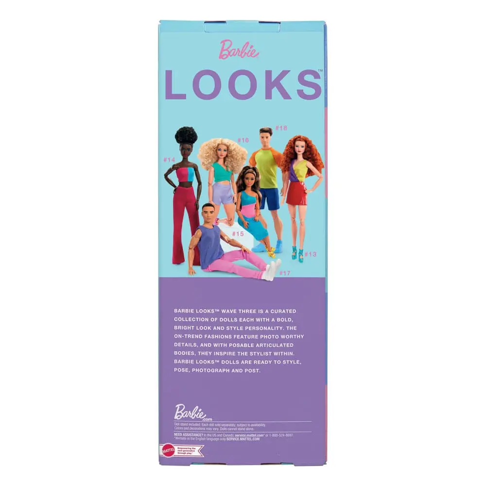 Barbie Signature Barbie Looks Puppe Model #16 Blonde, Purple Skirt Produktfoto