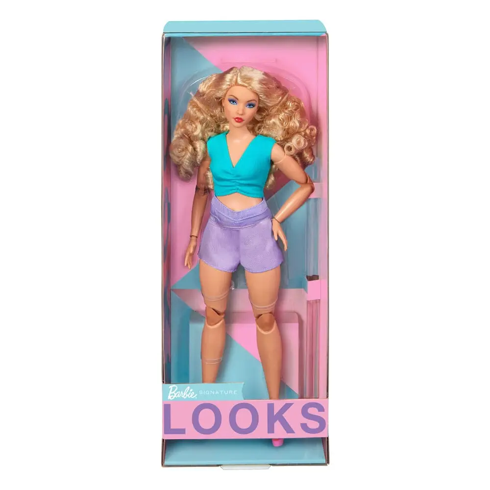 Barbie Signature Barbie Looks Puppe Model #16 Blonde, Purple Skirt Produktfoto