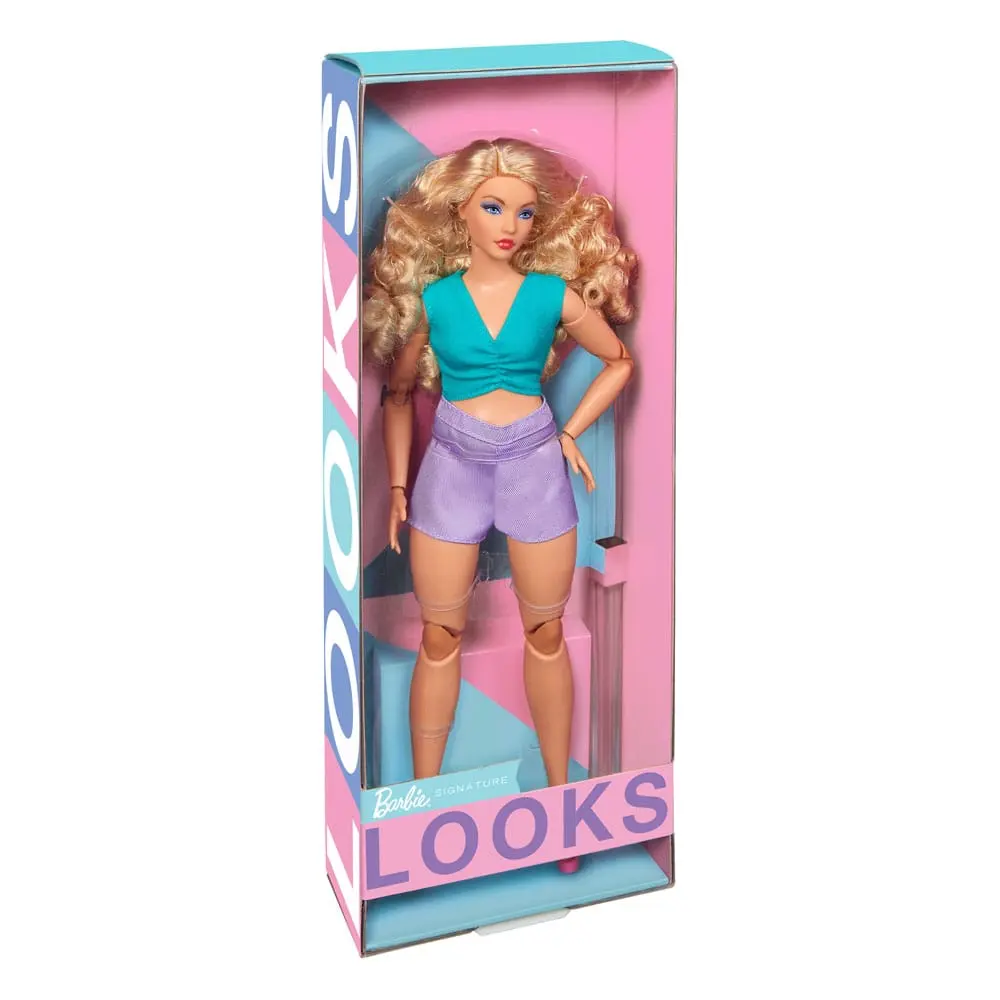 Barbie Signature Barbie Looks Puppe Model #16 Blonde, Purple Skirt Produktfoto
