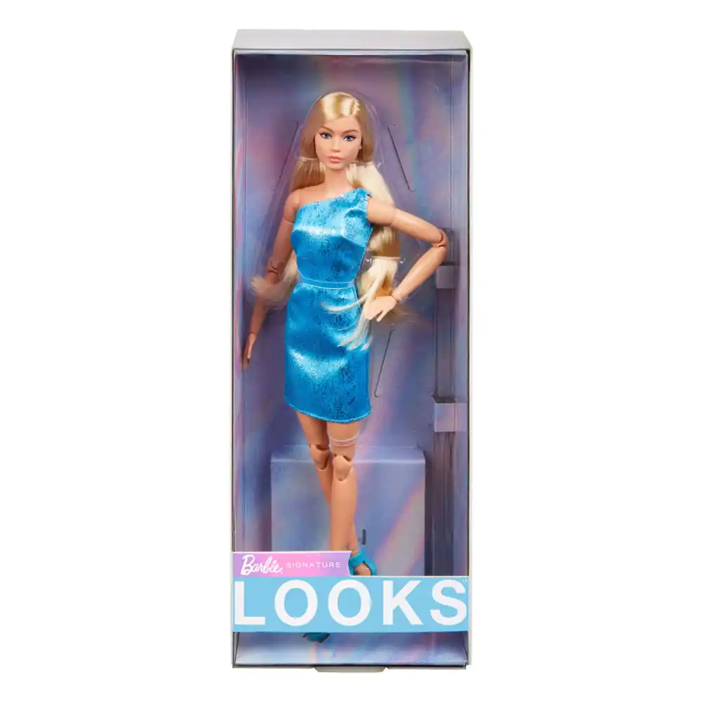 Barbie Signature Barbie Looks Puppe Model #23 Blonde, Blue Dress termékfotó