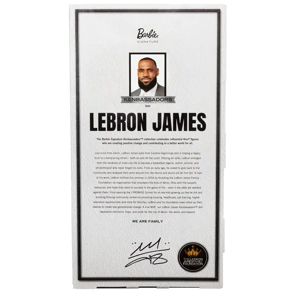 Barbie Signature Puppe Fashion Kenbassador Lebron James Produktfoto