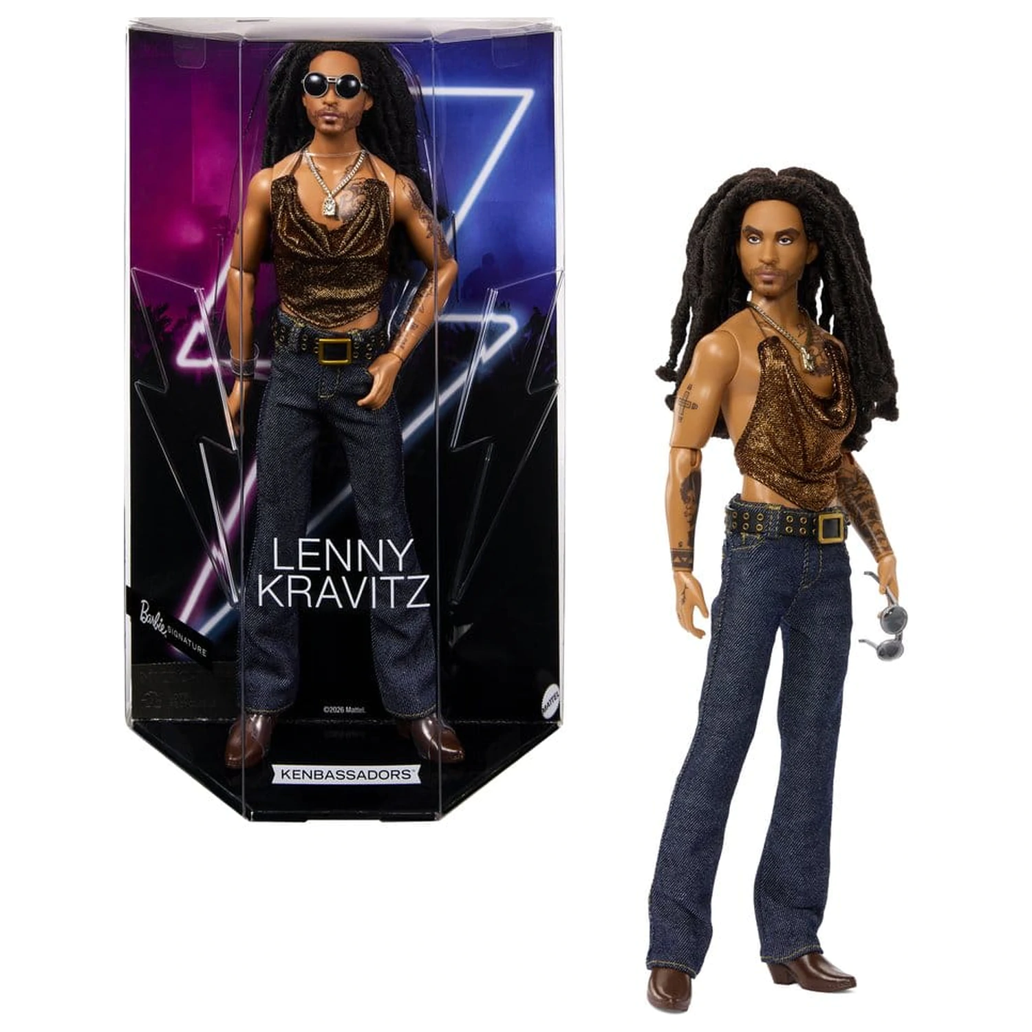 Barbie Signature Puppe Kenbassadors: Lenny Kravitz Produktfoto