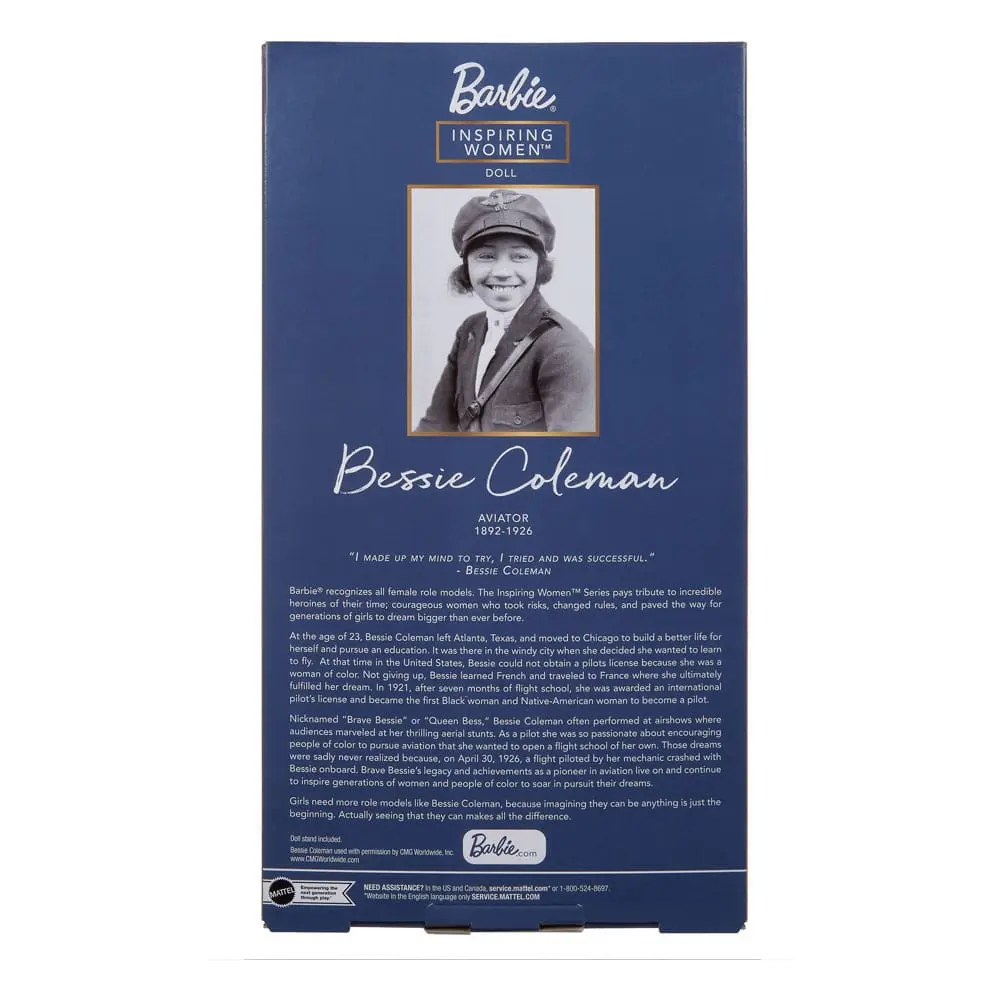Barbie Signature Inspiring Women Puppe Bessie Coleman Produktfoto