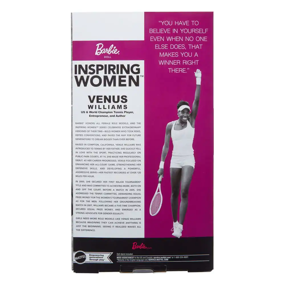 Barbie Signature Inspiring Women Puppe Venus Williams Produktfoto