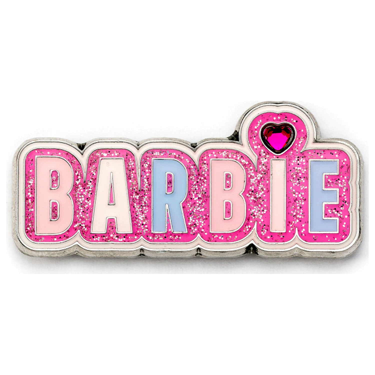 Barbie Sparkly Logo Pin-Anstecker Produktfoto