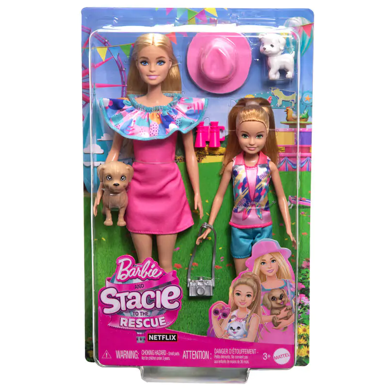 Barbie Stacie to the Rescue 2-er Pack Puppes Produktfoto