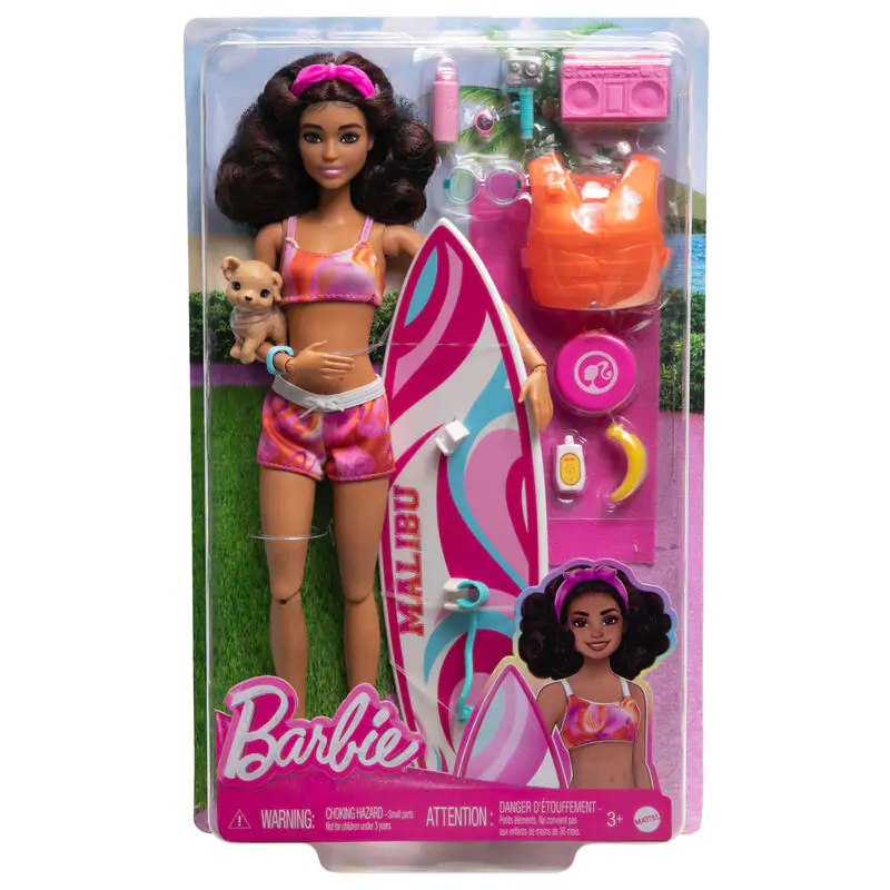 Barbie Surfboard Puppe Produktfoto