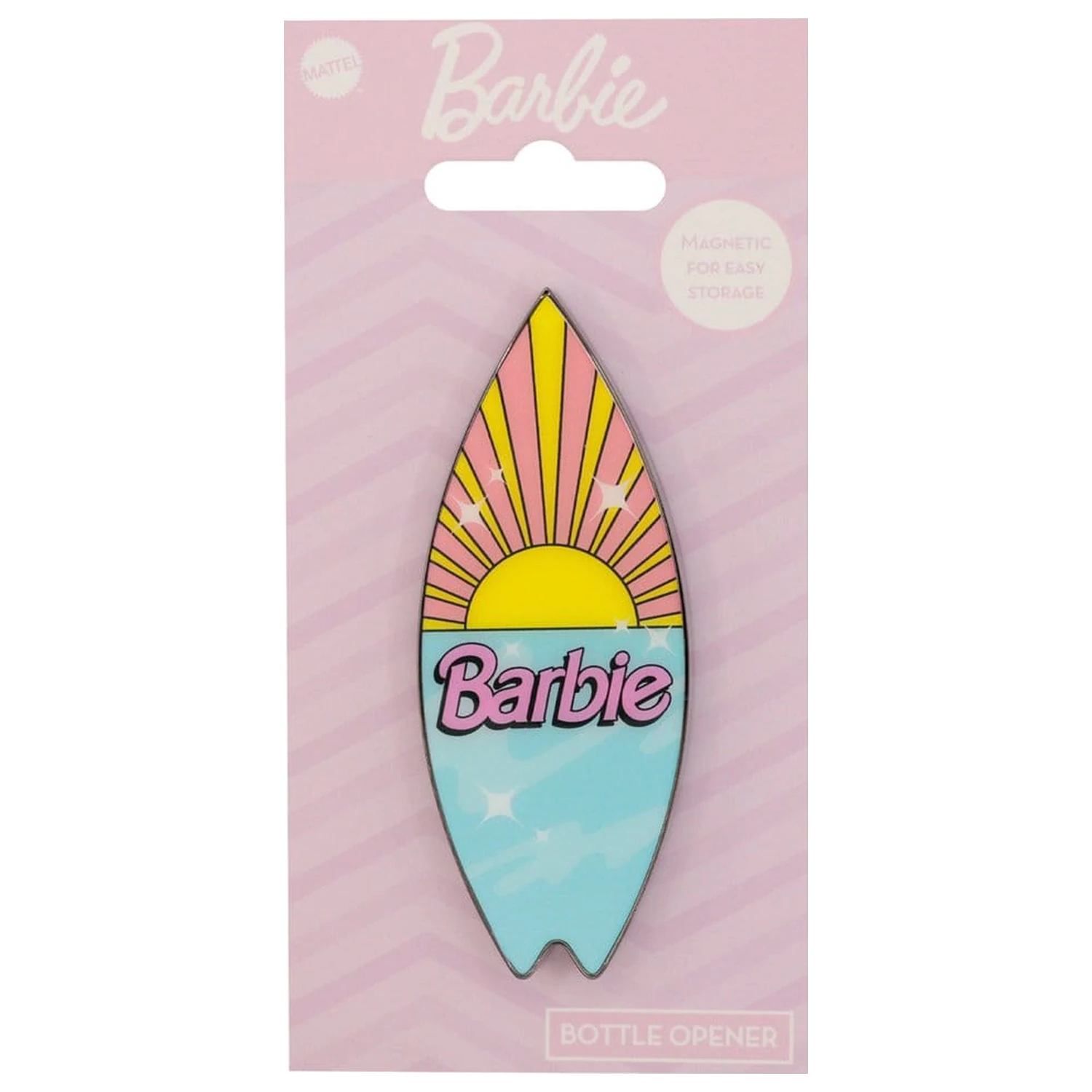 Barbie Flaschenöffner Surfboard magnetisch Produktfoto